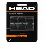 Head Super Comp Overgrip 3Pack Black